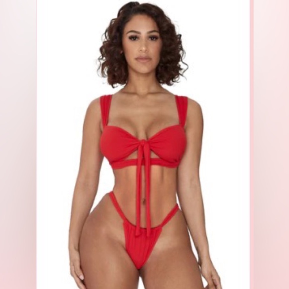 Main Squeeze Red Bikini